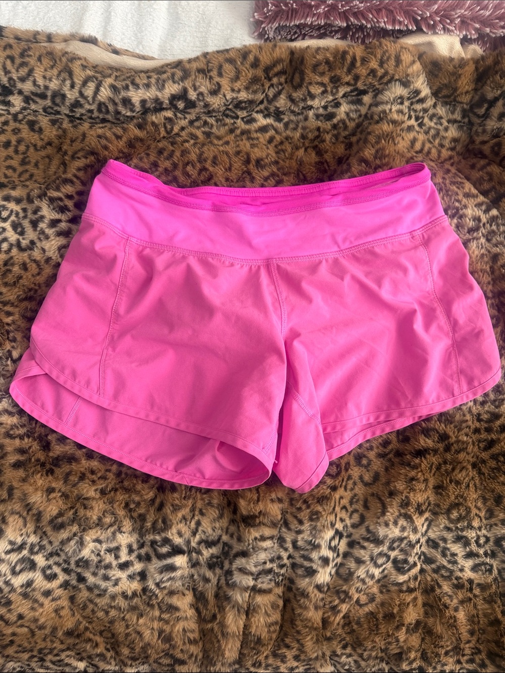 Lululemon Women's Hot Pink Active Running Shorts